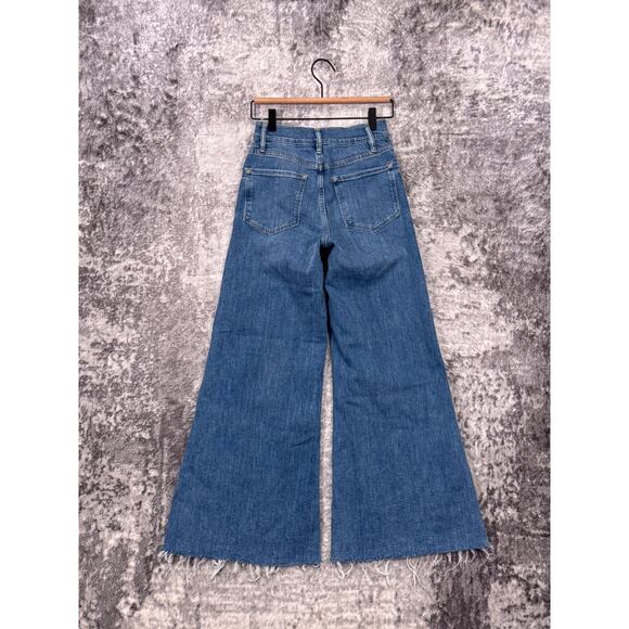 Frame Le Palazzo Wide Leg Crop Jeans - Picture 2 of 8